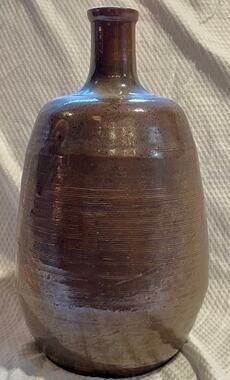 Handmade 11.5" Tall Stoneware Jar / Vase / Jug